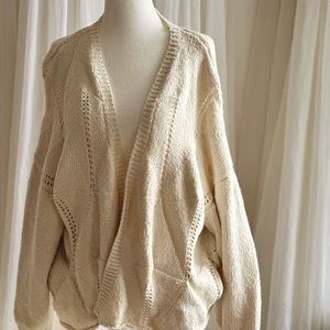 FOR LIVING IN: Peruvian Patchwork GrandamaCore Cardigan Ethical Item